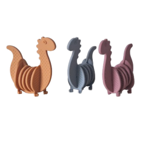 Dino-Beißspielzeug, das den Kaubedürfnissen von Kleinkindern gerecht wird