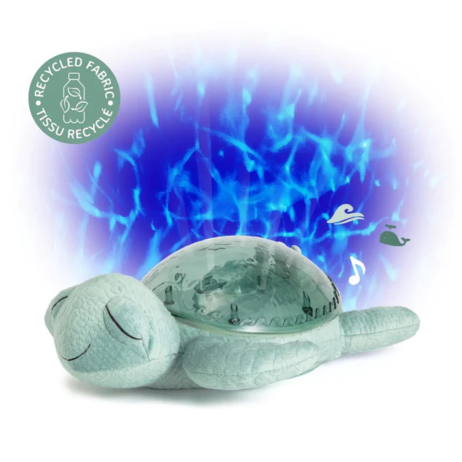Der Schildkrötenprojektor von CloudB hilft Kindern, durch sanftes Licht, Musik und Projektion die (Nacht-)Ruhe einzunehmen.