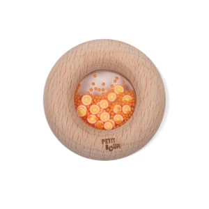 Der sensorische Donut Petit Boum stimuliert und stimuliert die Sinne von Kleinkindern.