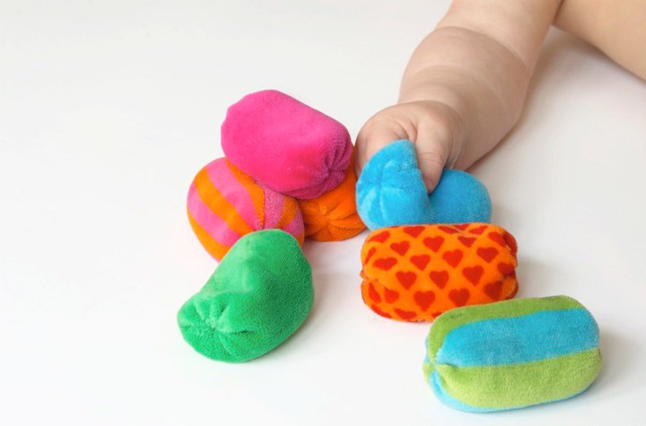 Der Stressball ist ein schönes Zappelmittel, das auch für kleine Kinder geeignet ist
