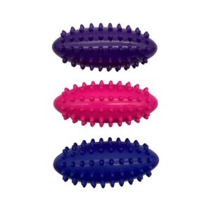 Set mit 3 stacheligen Massagerollen für sensorische Stimulation, Entspannung und Reflexzonenmassage, ideal als taktiles Zappelmittel oder Massagehilfe