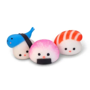 Scrunchems in Sushi-Form, Sushi, das man köstlich kneten kann, das perfekte Fidget-Geschenk