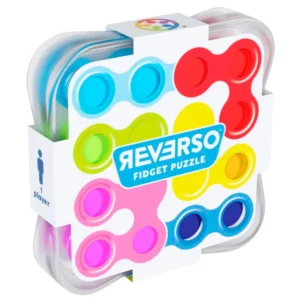 Smarte Spiele Reverso ist ein Denkspiel und ein Zappelspielzeug in einem. Das Must-Have für den Urlaub