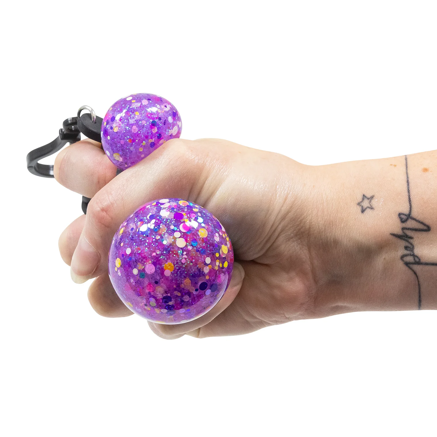 Lernen Sie den matschigen Ball-Schlüsselanhänger kennen, haben Sie Ihr Zappelspielzeug immer zur Hand