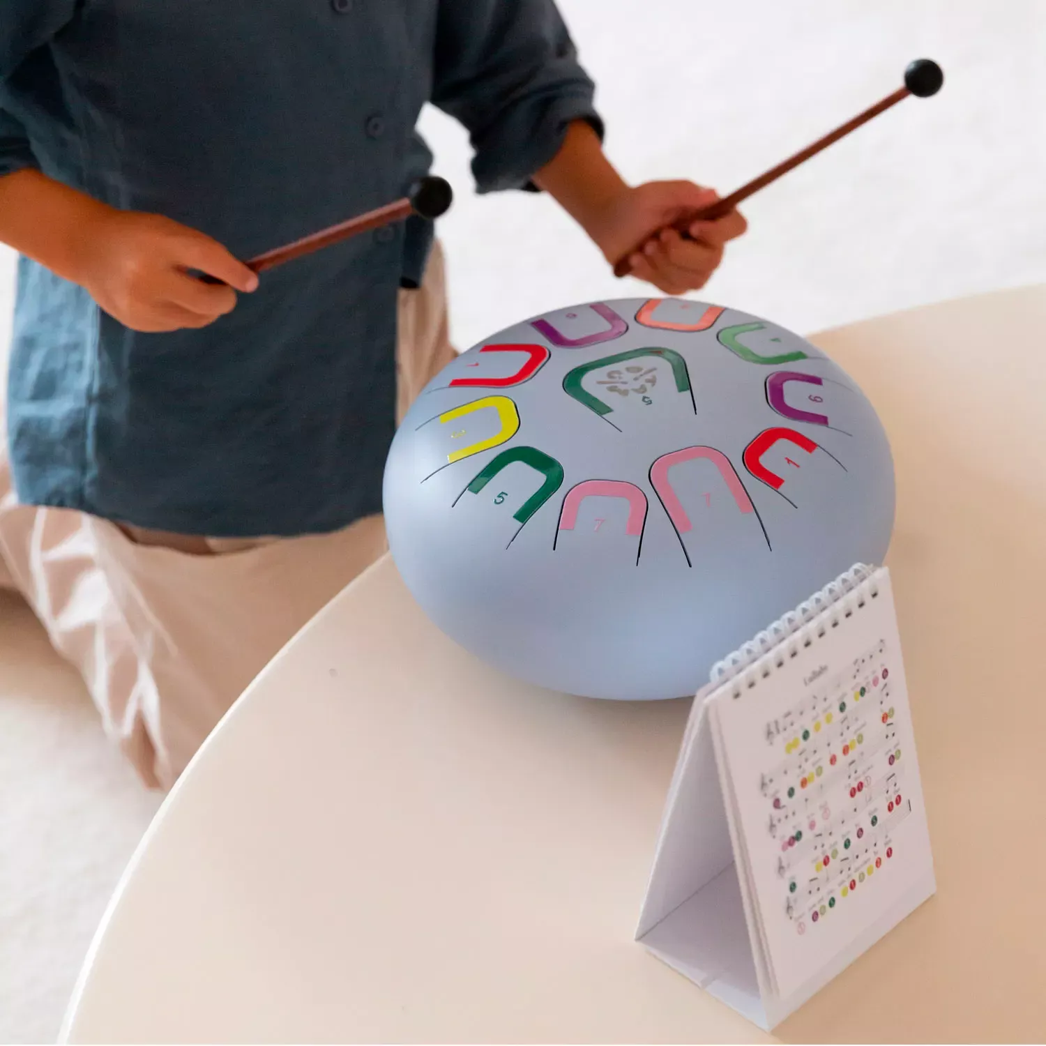 Tambu Zungentrommel mit 11 harmonischen Tönen, ideal für Meditation und Yoga.