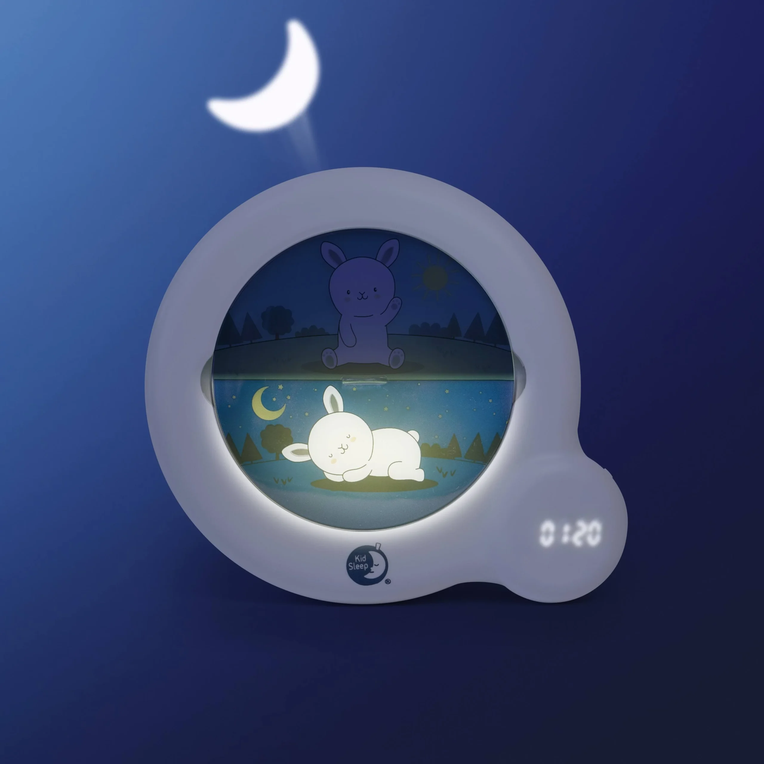 The Kid'Sleep Essential macht den Übergang zwischen Schlafen und Aufwachen für kleine Kinder verständlicher und angenehmer.