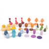 tickit is het merk voor houten spelmateriaal, loose parts play