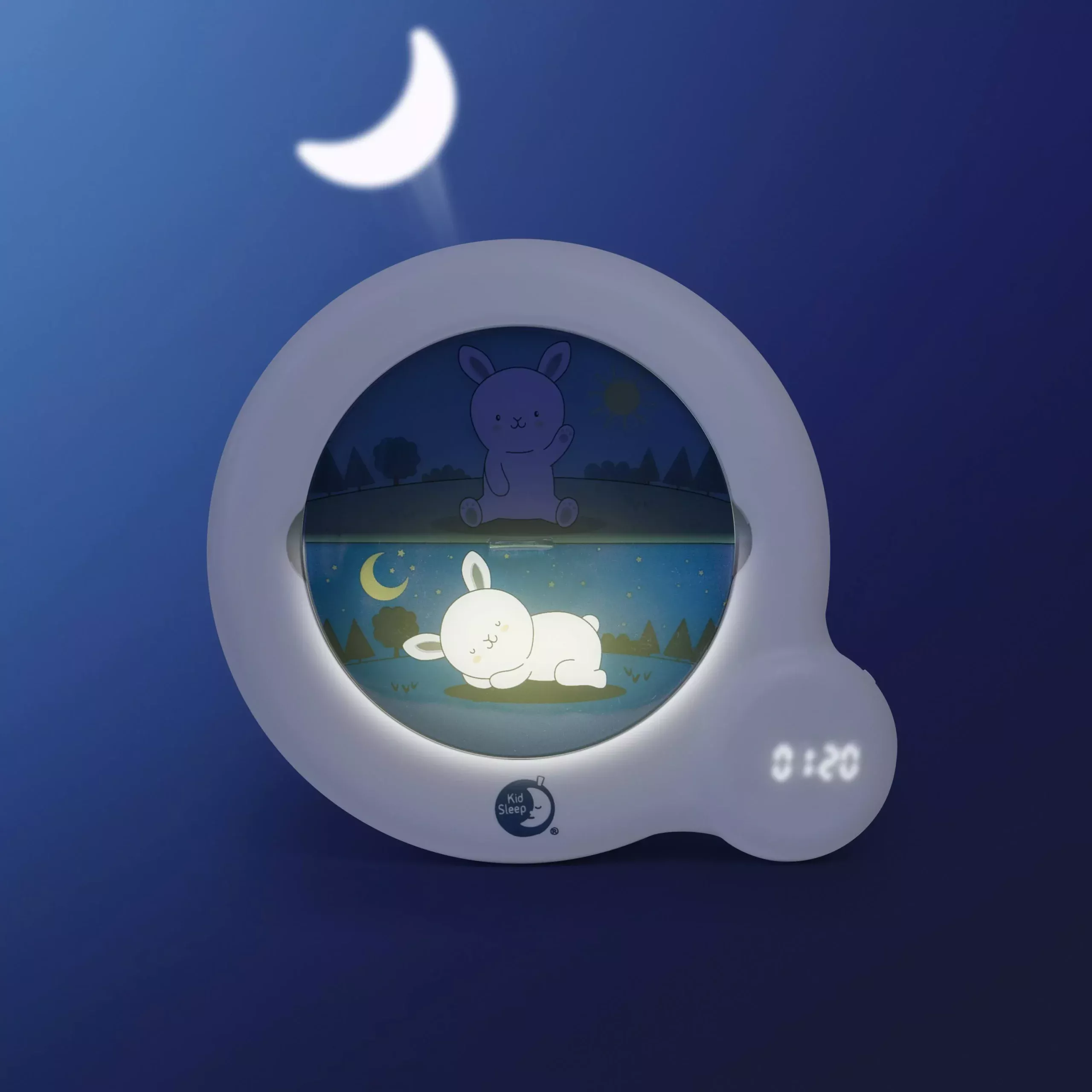 The Kid'Sleep Essential macht den Übergang zwischen Schlafen und Aufwachen für kleine Kinder verständlicher und angenehmer.