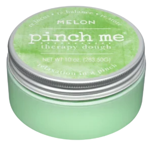 Formbare Therapie mit frischem Melonenduft. Hilft bei Entspannung, Stimulusverarbeitung und Konzentration. Ideal für unterwegs.