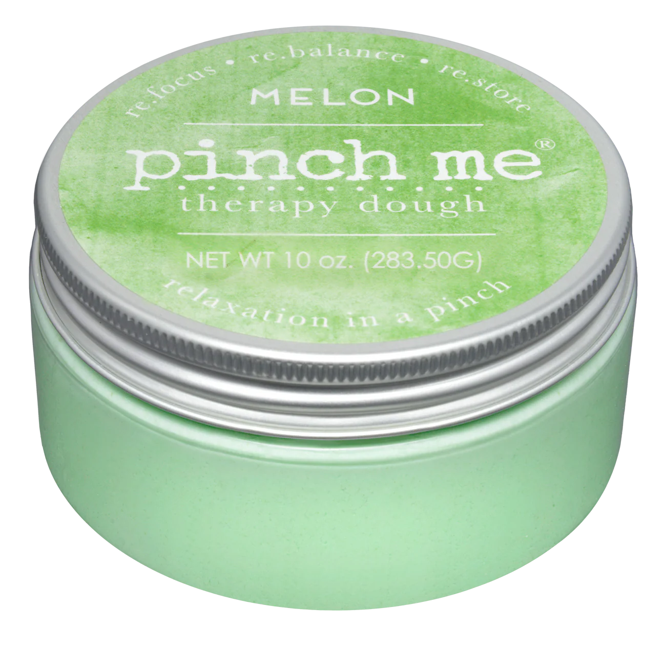 Formbare Therapie mit frischem Melonenduft. Hilft bei Entspannung, Stimulusverarbeitung und Konzentration. Ideal für unterwegs.