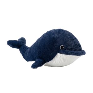 Entdecken Sie Zennie, den ZenWhale: den gewichteten Stoffwal (2 kg) mit Wärme und Atemrhythmus. Perfekt zur Entstimulation bei Autismus, ADHS und Schlaf.