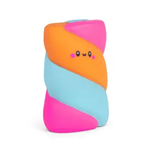 de scrunchems marshmallow is een heerlijk zachte squishy om in te knijpen en mee te friemelen. Schattig, zacht en leuk als cadeautje.